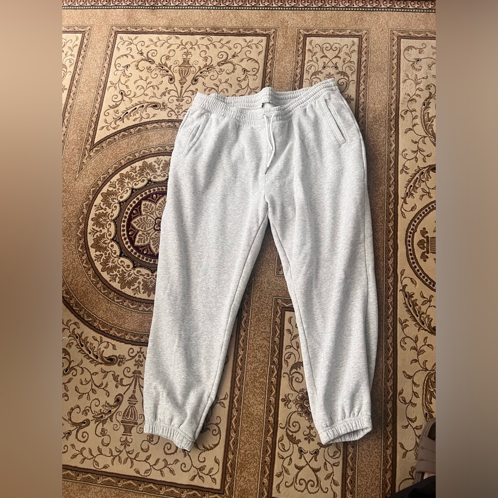 Abercrombie & Fitch Light Gray Sweatpants